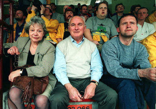Margareta Hamrin, Kurt Hamrin och sonen