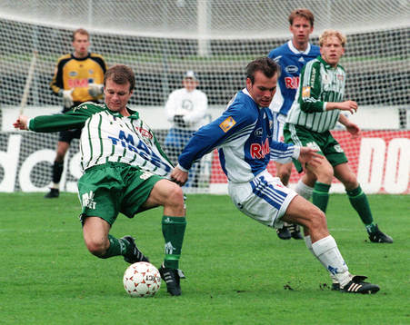 Niclas Johansson, Västra Frölunda och Fredrik Ljungberg,