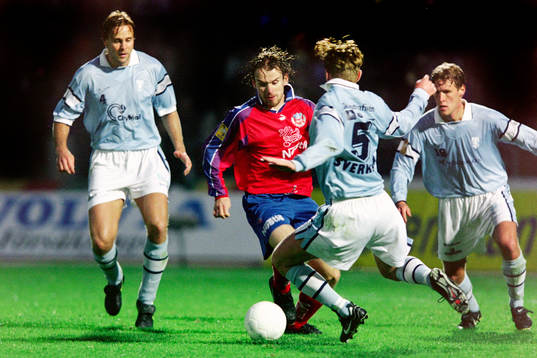 Arild Stavrum, Helsingborg uppvaktad av malmöspelarna