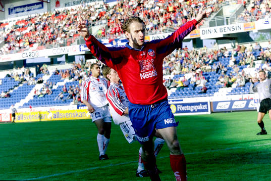 Arild Stavrum Helsingborg jublar
