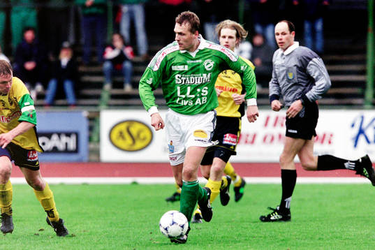 Fotboll, Div 1 Södra, IFK Hässleholm - Lundby, 0-1