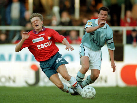 Morgan Nilsson, Örgryte, och Daniel Andersson, Malmö FF