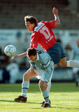 Daniel Andersson, Malmö FF, och Svante Samuelsson, Örgryte