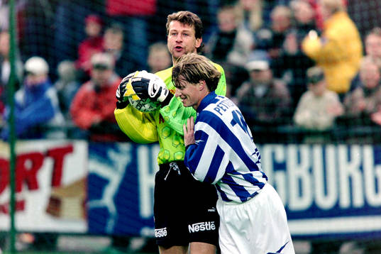 Sven Andersson, målvakt, Helsingborg och Stefan