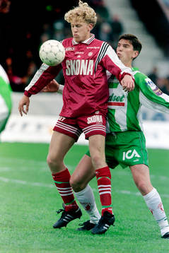 Gustaf Andersson, Frölunda med Johan Andersson, Hammarby i