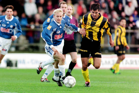 Peter Lennartsson, Halmstad och Joakim Söndergaard, Häcken