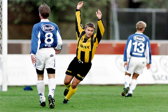 Mathias Larsson, Häcken jublar