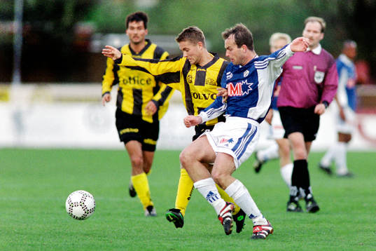 Mathias Larsson, Häcken och Peter Vougt, Halmstad