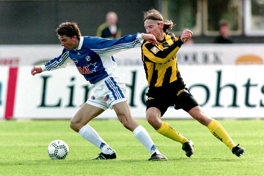 Mikael Gustavsson, Halmstad och Ville Viljanen, Häcken