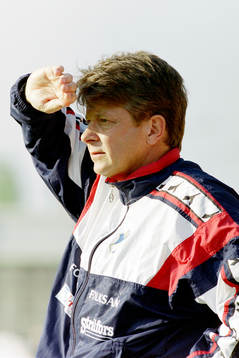 Bo Axberg, tränare i Öster
