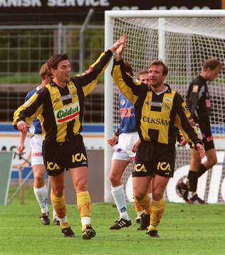 Johan Andersson och Kim Bergstrand, Hammarby