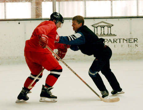 Bengt Åke Gustafsson, assisterande coach i Schweiz landslag