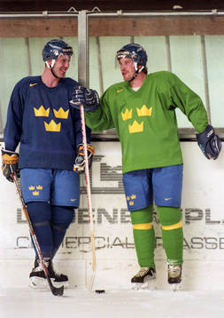 Ulf Dahlén och Peter Forsberg