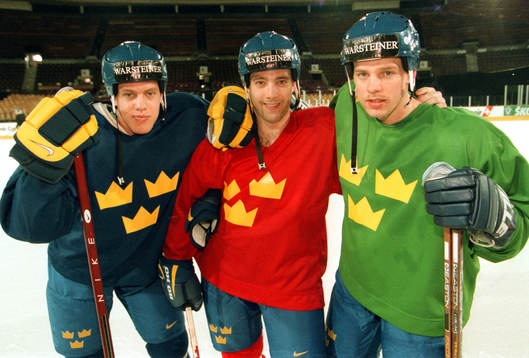 Kim Johnsson, Johan Tornberg och Niclas Hävelid, Sverige