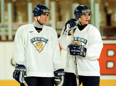 Raimo Helminen och Ville Peltonen