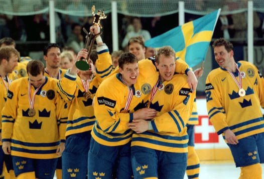 Sverige åker ärevarv med Jonas Bergqvist och Kim Johnsson