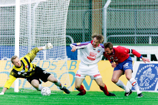 Arild Stavrum, Helsingborg framför örgrytes målvakt