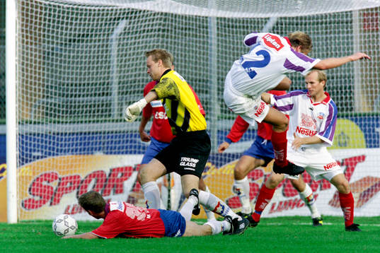 Freddie Roth, målvakt i Örgryte