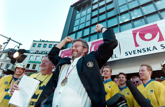 Kent Forsberg, förbundskapten, Sverige tar emot folkets