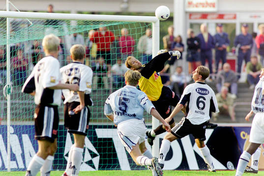 Håkan Svensson, målvakt i Halmstad