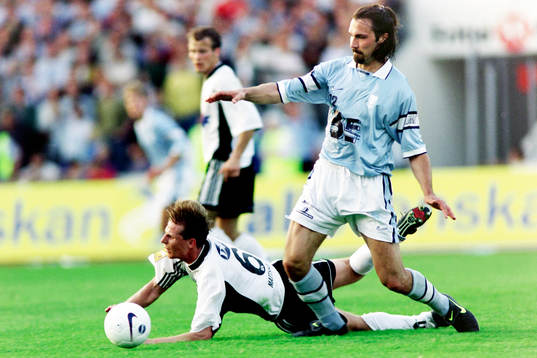 Jesper Mattsson, Halmstad och Dejan Pavlovic, Malmö