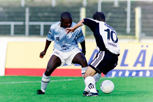 Mike Owusu, Malmö och Fredrik Ljungberg, Halmstad