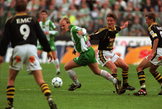 Mikael Andersson , Hammarby och Patrick Englund, AIK