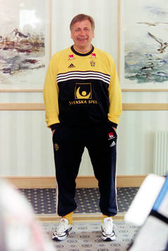 Tommy Söderberg, förbundskapten i Sverige