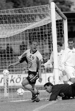 Jonas Danielsson, IFK Hässleholm. Jubel