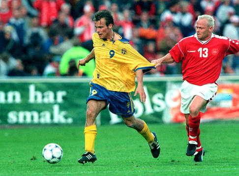 Fredrik Ljungberg, Sverige och Stig Töfting, Danmark
