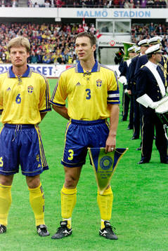 Stefan Schwarz och Patrik Andersson, Sverige