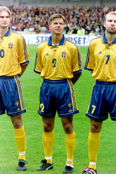 Andreas Andersson, Roland Nilsson och Håkan Mild, Sverige