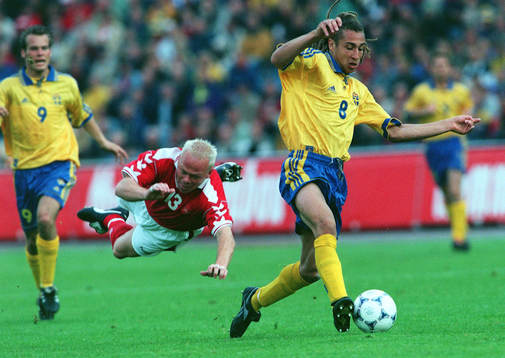Stig Töfting och Henrik Larsson (Henke Larsson)