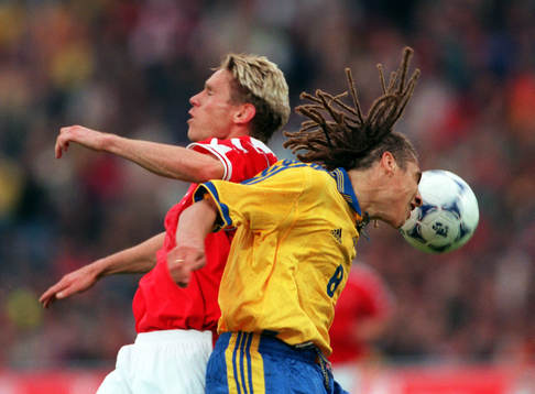 Allan Nielsen och Henrik Larsson (Henke Larsson)