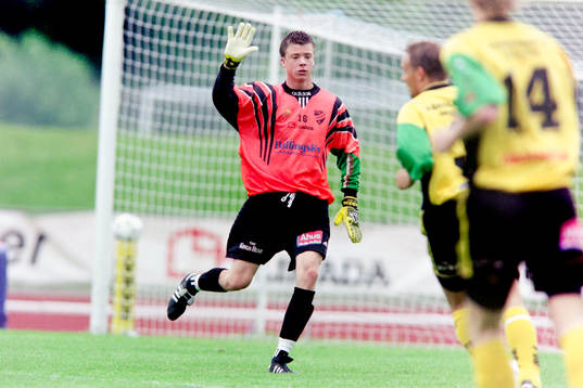 Christian Fegler, målvakt i Hässleholm