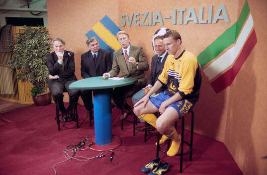 Tv intervju. Kennet Andersson, Sverige