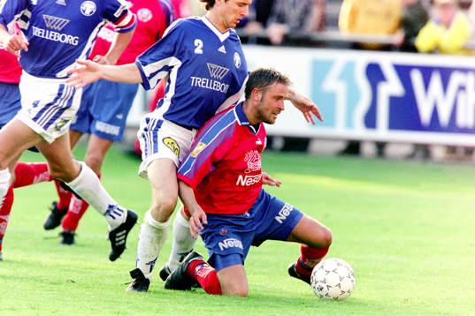 Patrik Larsson, Trelleborg i ryggen på Erik Wahlstedt,