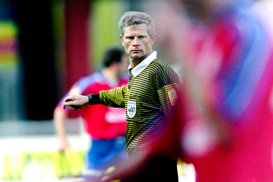 Morgan Norman, domare i matchen