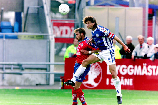 Erik Wahlstedt, Helsingborg med Petter Solli, Trelleborg i