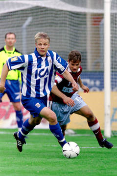Mikael Nilsson, Göteborg med malmös Niklas Gudmundsson i