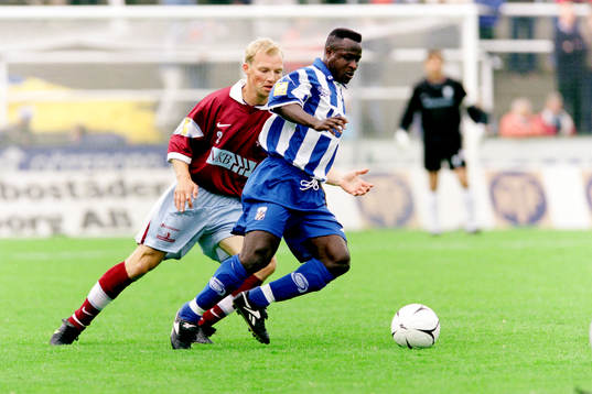 Jörgen Ohlsson, Malmö och Emmanuel Tetteh, Göteborg