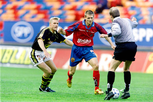 Johan Mjällby, AIK och Stefan Thordarson, Öster