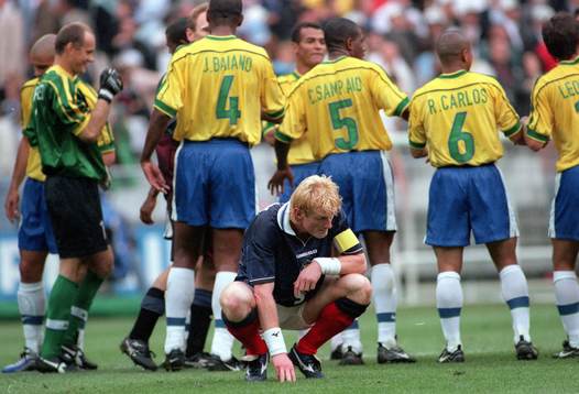 Colin Hendry, målvakt, Skottland, depp