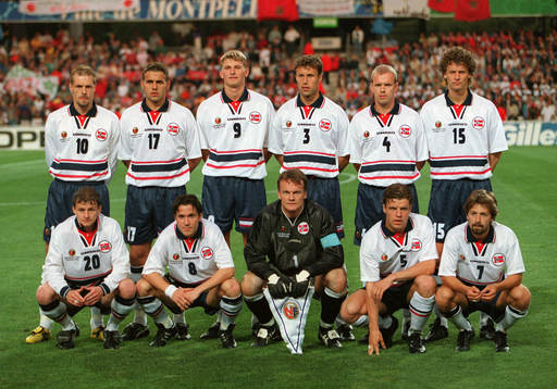Kjetil Rekdal, Håvard Flo, Tore André Flo, Ronny Johnsen,