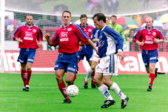 Magnus Powell, Helsingborg och Fredrik Ljungberg, Halmstad