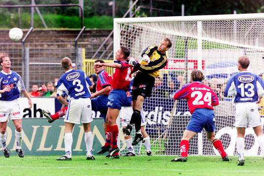 Håkan Svensson, målvakt i Halmstad