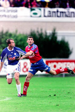 Peter Vougt, Halmstad och Zoran Jovanovski, Helsingborg