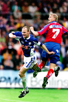 Torbjörn Arvidsson, Halmstad och Ulrik Jansson, Helsingborg