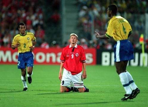 Cafu och och Tore André Flo