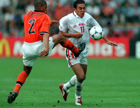 Michael Reiziger och Cuauhtemoc Blanco
